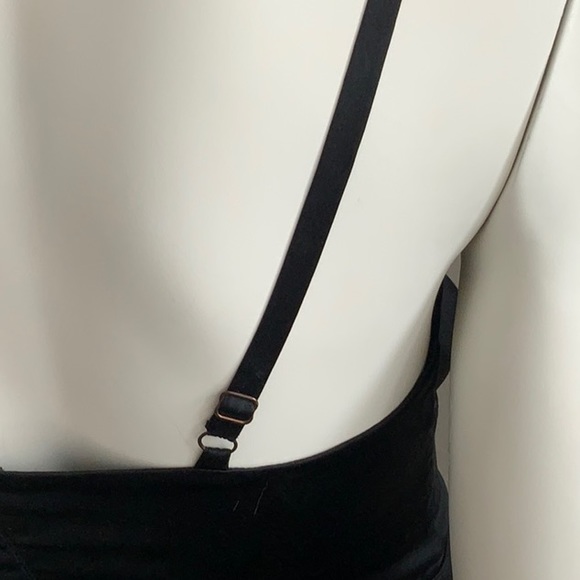 MARCIANO Black 96% Silk Stretchy Cocktail Dress Size XS - Picture 7 of 9